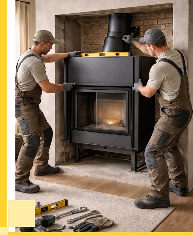 Установка каминных топок в Черемхове под ключ от 18767 р. | ЭриданЧрм