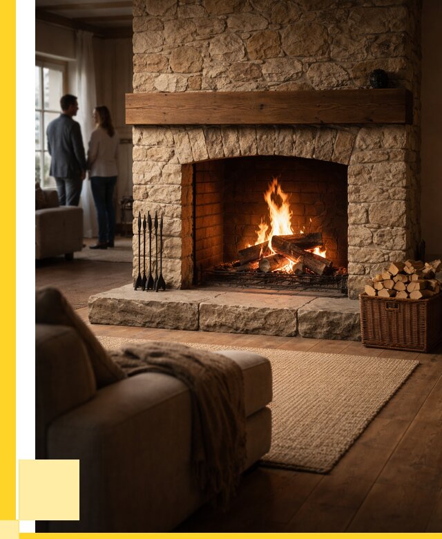 Открытые камины под ключ в Черемхове от 156390 р. ЭриданЧрм