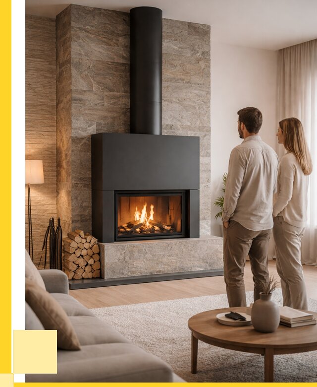 Закрытые камины под ключ в Черемхове от 125112 р., ЭриданЧрм