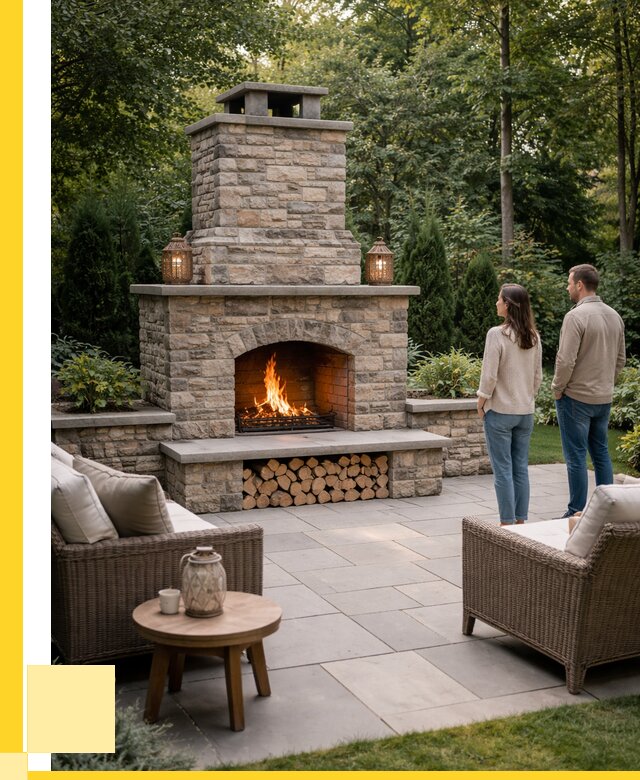 Уличные камины из кирпича в Черемхове от 156390 р. | ЭриданЧрм