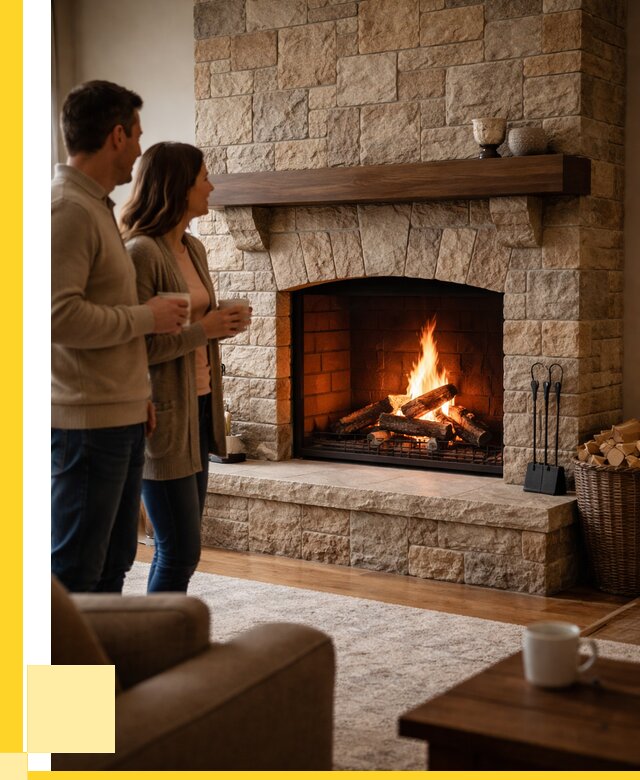 Каменные камины на заказ в Черемхове от 187668 р. | ЭриданЧрм