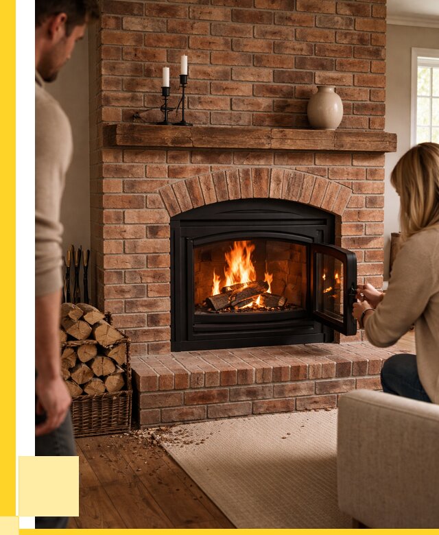 Кирпичные камины под ключ в Черемхове от 156390 р. | ЭриданЧрм