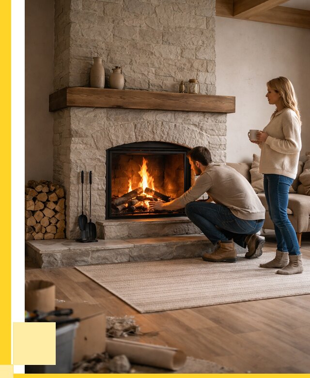 Камины для загородного дома в Черемхове от 364910 р., ЭриданЧрм