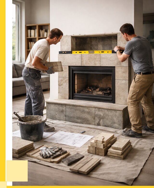 Монтаж каминов и установка в Черемхове от 46917 р. | ЭриданЧрм