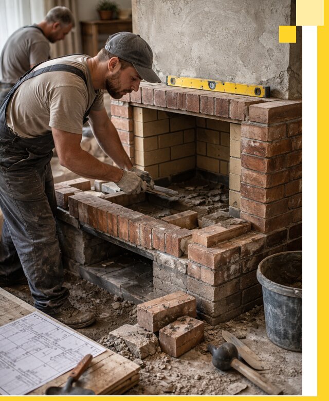 Изготовление и установка каминопечей под ключ в Черемхове