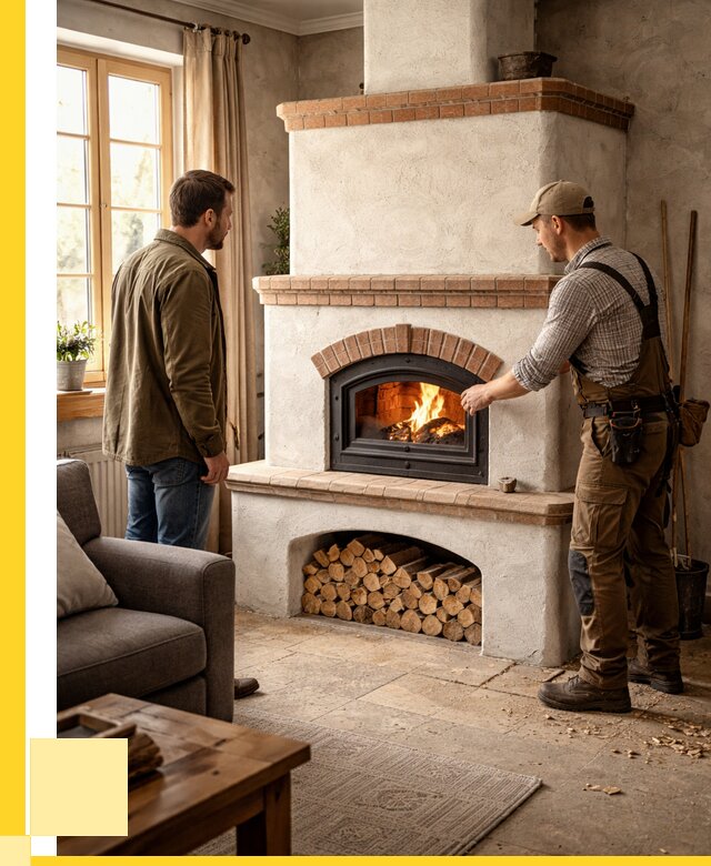 Печи камины в Черемхове: кирпичные, изразцовые от 62556 р. | ЭриданЧрм