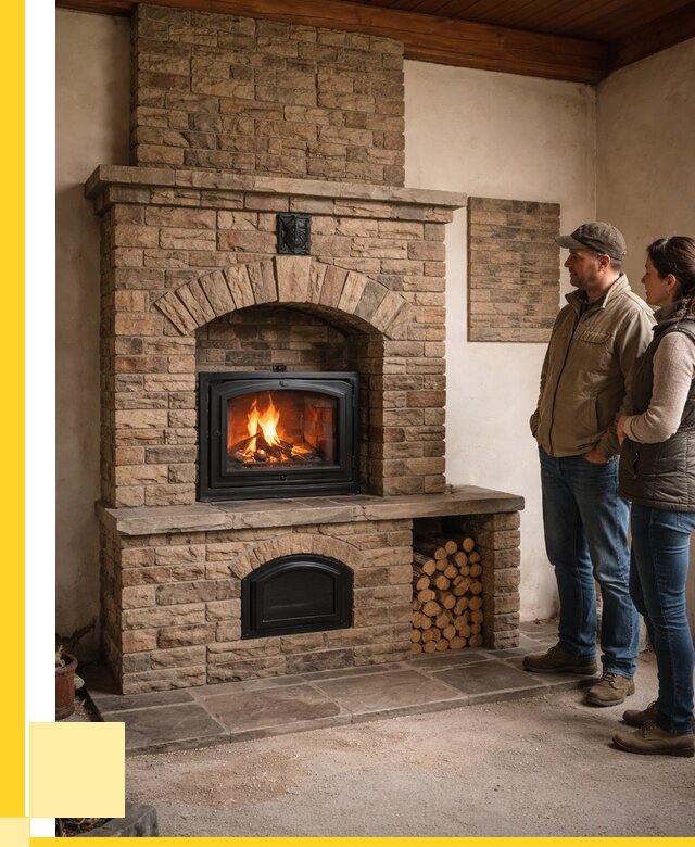 Кирпичная печь под ключ в Черемхове от 156390 р. | ЭриданЧрм