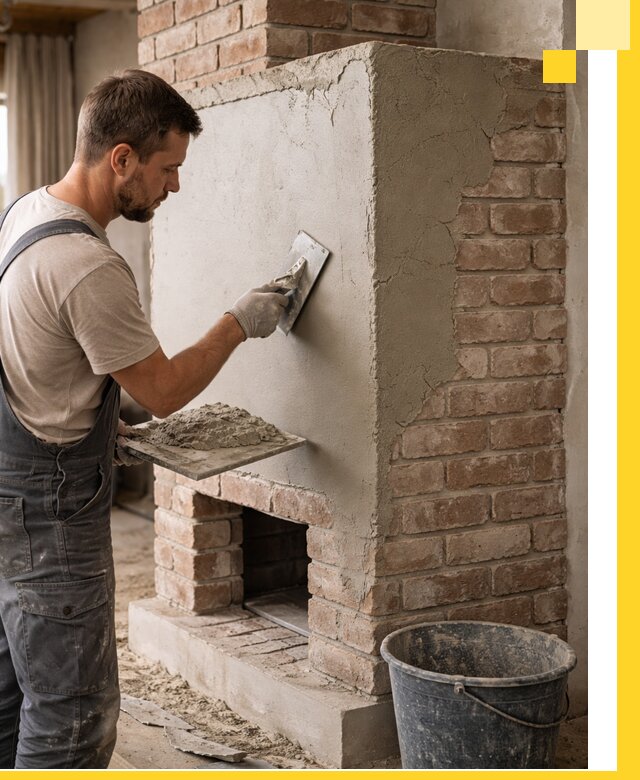 Отделка печей и облицовка каминов в Черемхове под ключ