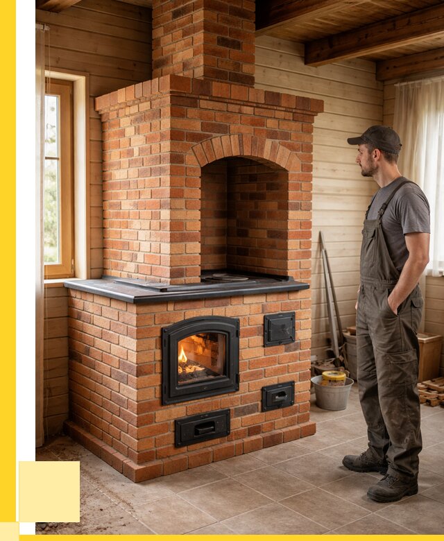 Кирпичные печи в Черемхове: купить от 156390 р. | ЭриданЧрм