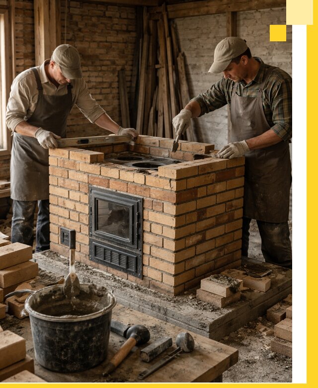 Изготовление и установка варочных печей под ключ в Черемхове