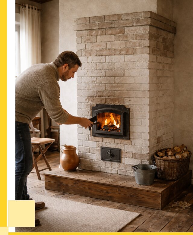 Печь голландка из кирпича в Черемхове от 88621 р. | ЭриданЧрм