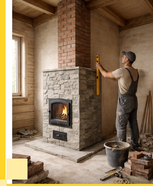 Печи и дымоходы под ключ в Черемхове от 46917 р., ЭриданЧрм