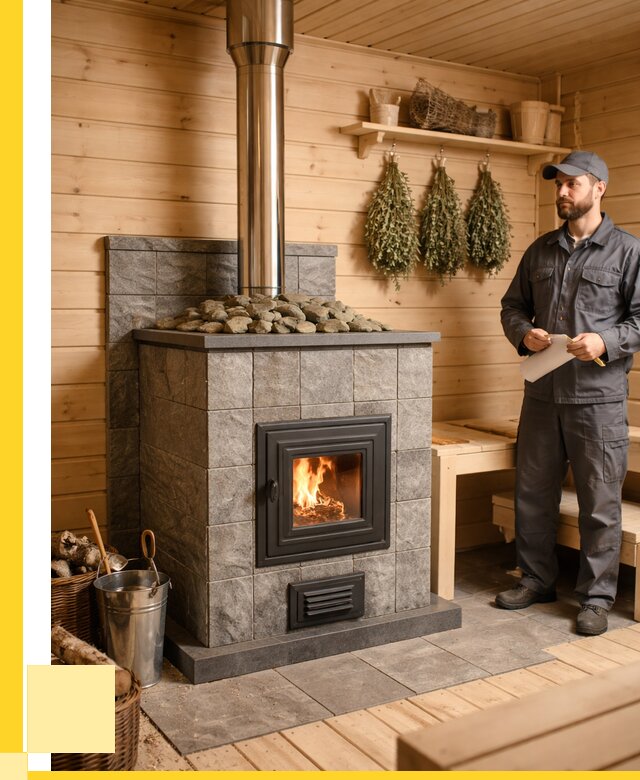 Печи для бани под ключ в Черемхове от 125112 р. | ЭриданЧрм