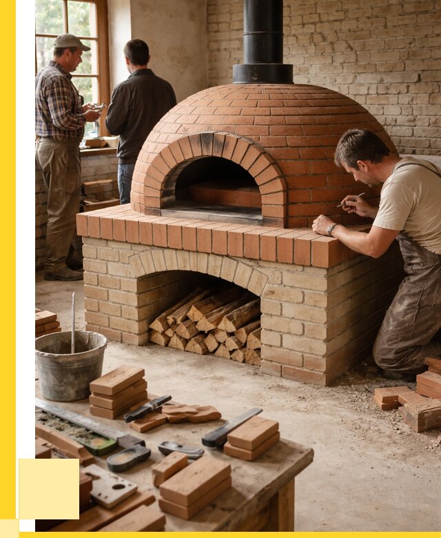 Помпейская печь дровяная для пиццы в Черемхове | ЭриданЧрм от 208520 р.