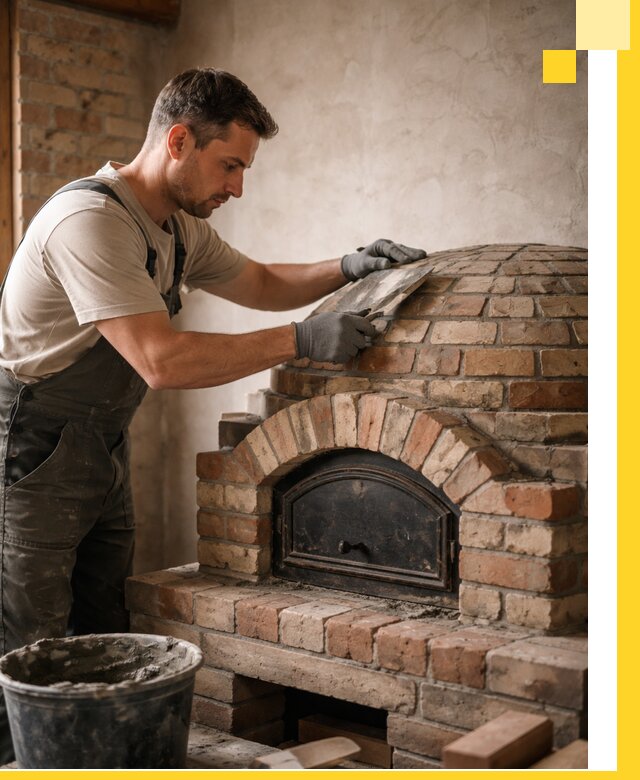 Изготовление и монтаж помпейских печей на заказ в Черемхове