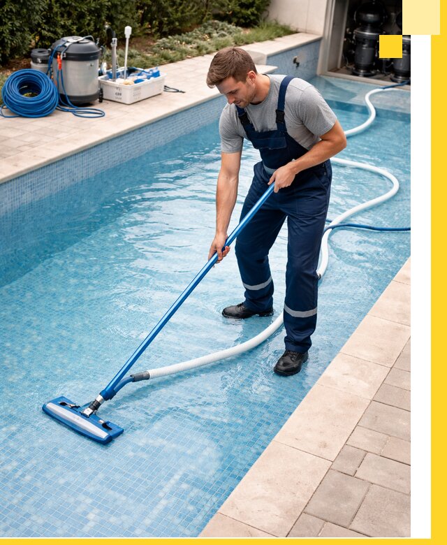 Профессиональная чистка бассейнов и фильтров в Черемхове под ключ