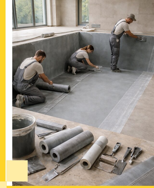 Гидроизоляция бассейнов в Черемхове от 2085 р., ЭриданЧрм