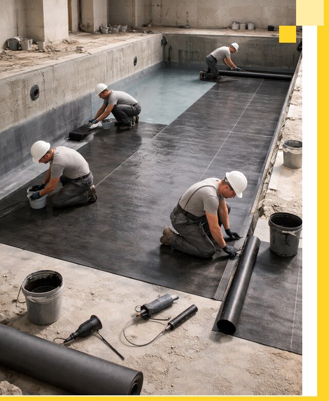 Профессиональная гидроизоляция бассейнов и чаш в Черемхове под ключ