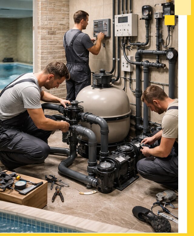 Комплексное оборудование для бассейнов под ключ в Черемхове