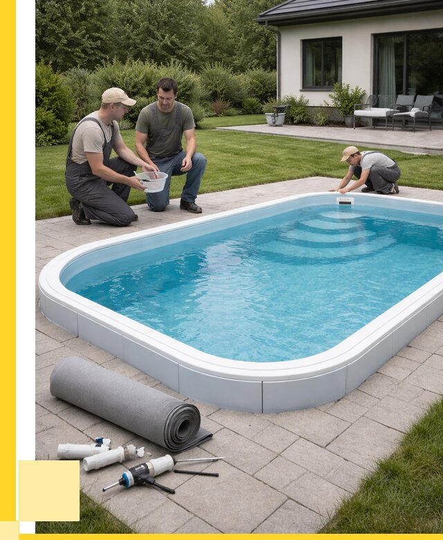 Пластиковый бассейн купить в Черемхове от 260650 р., ЭриданЧрм