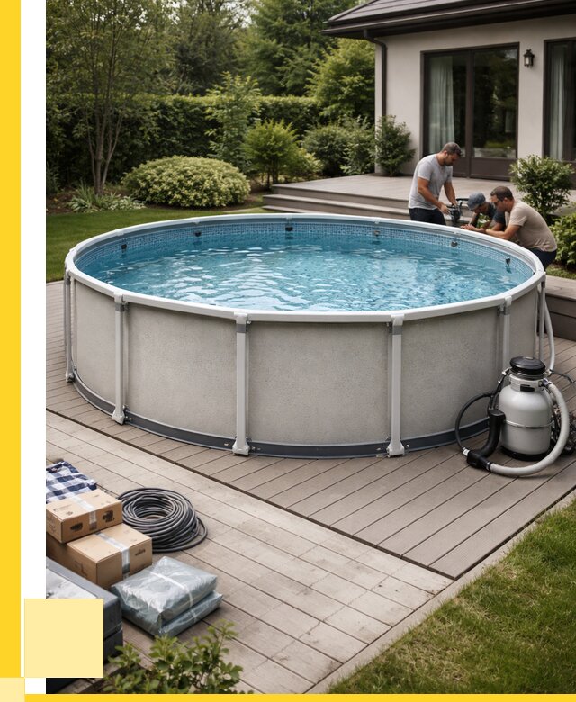 Купить каркасные бассейны в Черемхове от 46917 р. | ЭриданЧрм