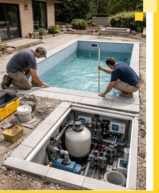 Строительство качественных домашних бассейнов под ключ в Черемхове