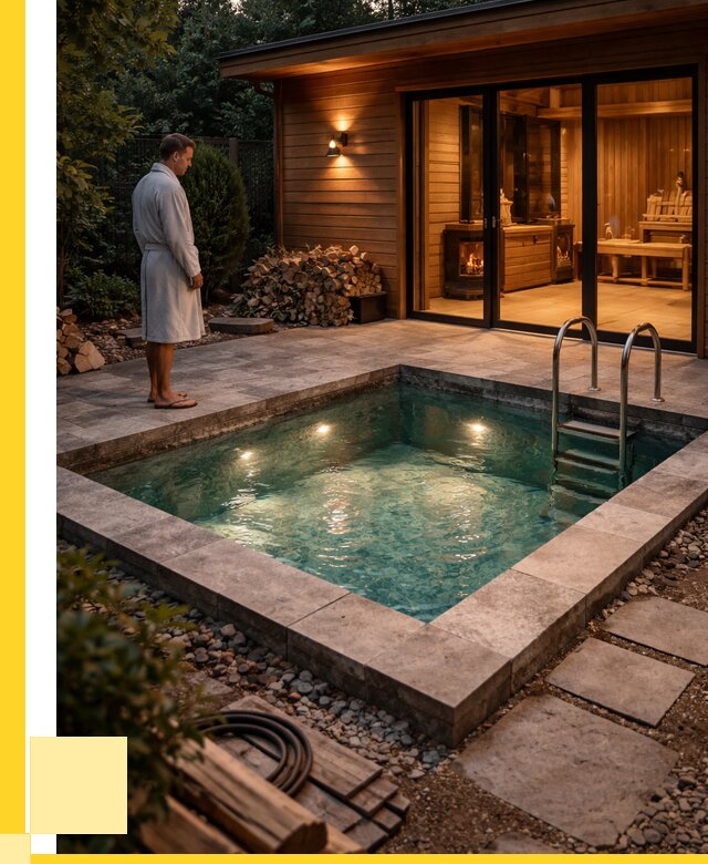 Бани с бассейном под ключ в Черемхове от 99047 р. | ЭриданЧрм