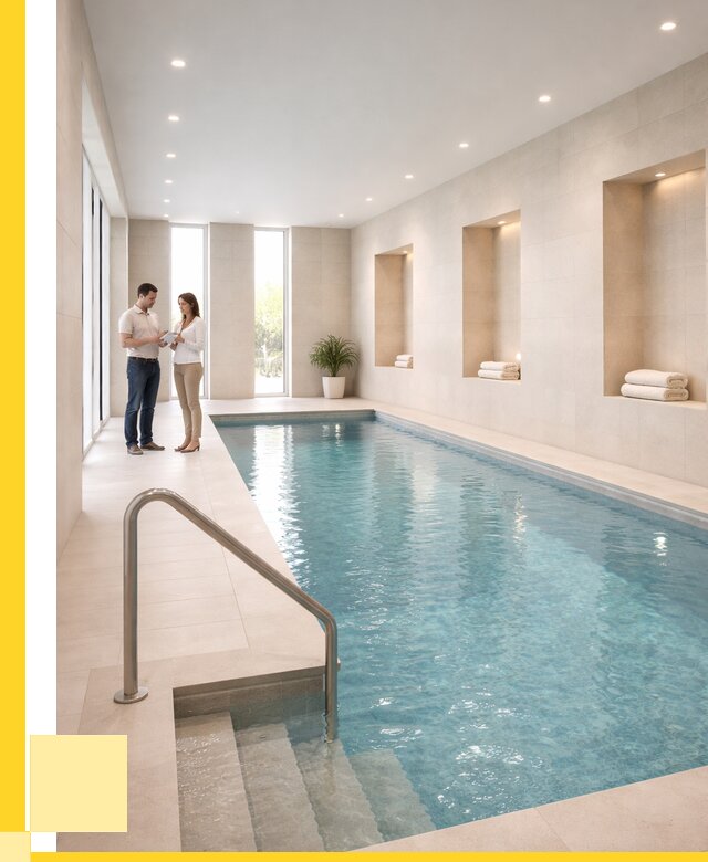 Бассейны в помещении под ключ в Черемхове от 1563900 р. | ЭриданЧрм