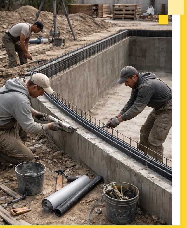 Качественный монтаж чаши бассейна в Черемхове под ключ с гарантией