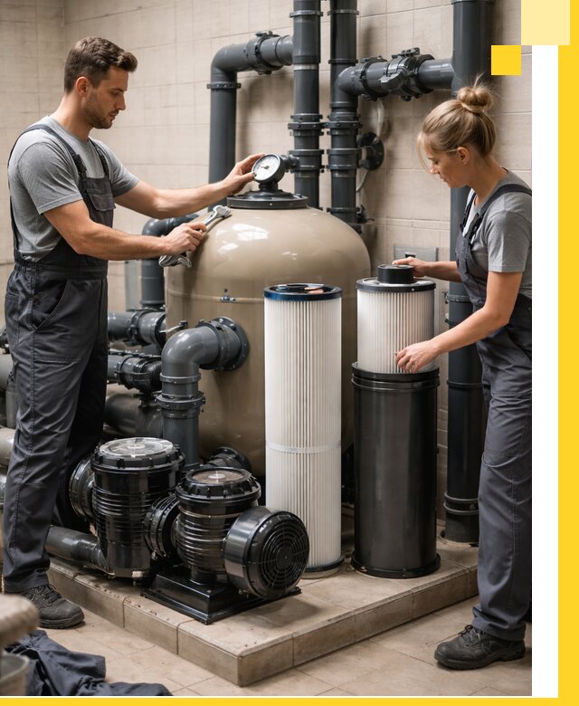 Фильтры и системы фильтрации для бассейнов в Черемхове