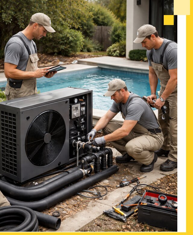 Проектирование и установка тепловых насосов для бассейнов в Черемхове