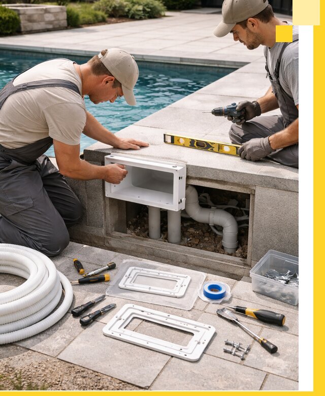 Поставка и установка скиммеров для бассейнов в Черемхове