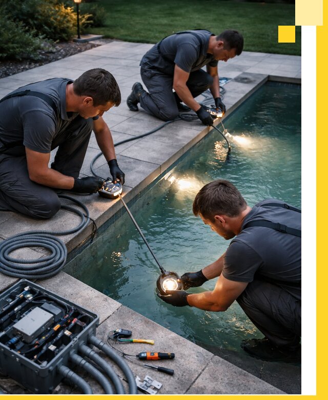 Профессиональное освещение бассейнов в Черемхове: дизайн и монтаж