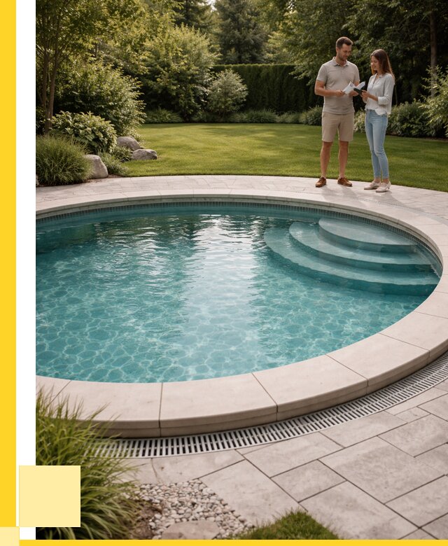 Круглые каркасные бассейны купить в Черемхове от 260650 р. | ЭриданЧрм