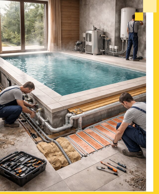 Проектирование и строительство тёплых бассейнов в Черемхове