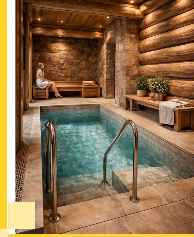 Аренда бани с бассейном в Черемхове от 1563900 р. | ЭриданЧрм