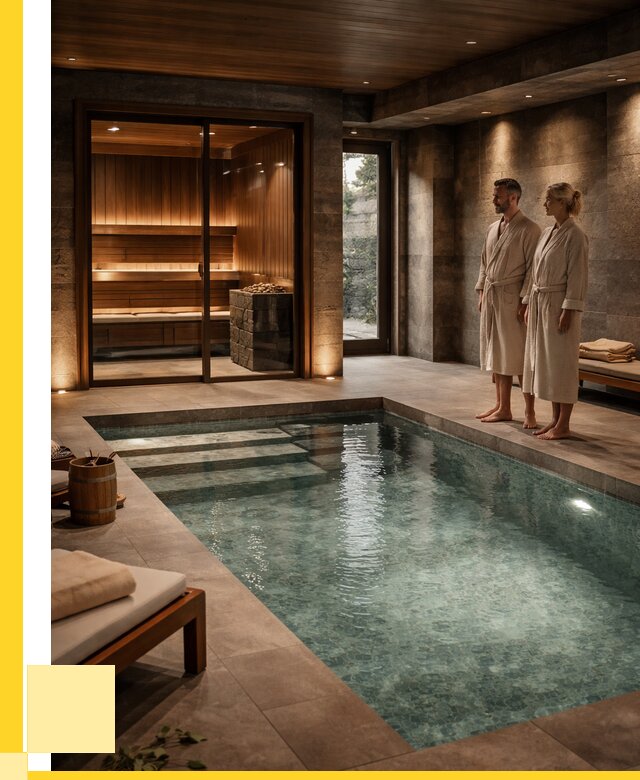 Сауна с большим бассейном в Черемхове от 1251120 р. ЭриданЧрм