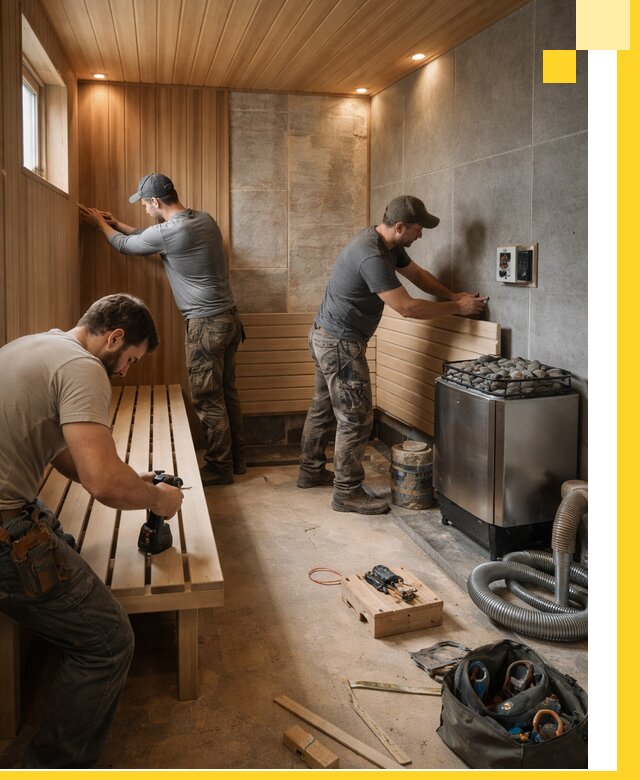 Сауны под ключ в Черемхове, проектирование, строительство, отделка