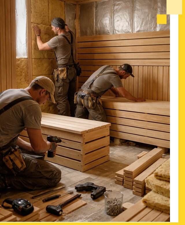 Профессиональное строительство саун под ключ в Черемхове