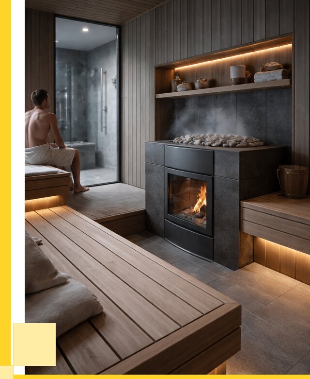 Проект сауны в частном доме в Черемхове от 36491 р. | ЭриданЧрм