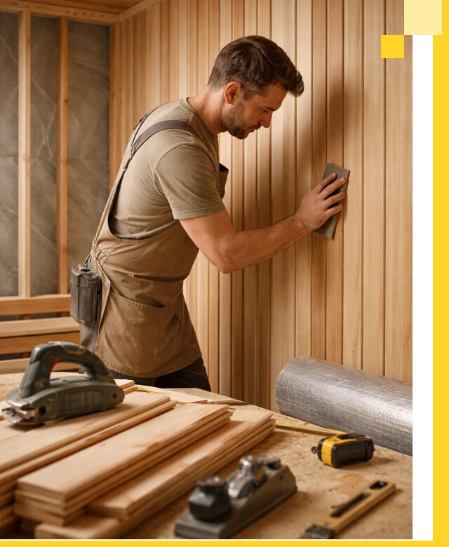 Профессиональная отделка саун и парных под ключ в Черемхове