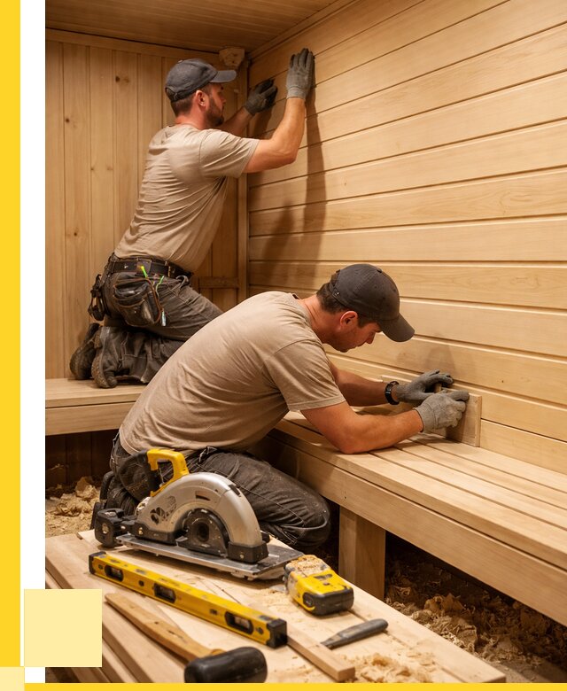 Обшивка саун вагонкой в Черемхове от 2607 р. | ЭриданЧрм