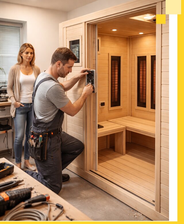 Инфракрасные сауны под ключ в Черемхове продажа и установка