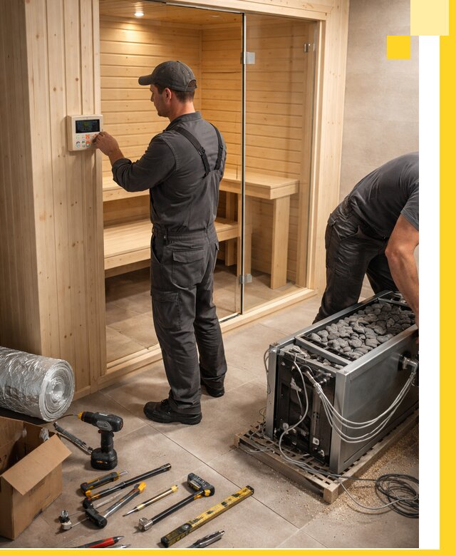 Поставка, установка и монтаж электрических саун в Черемхове