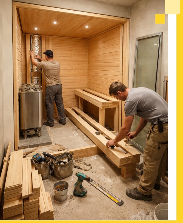 Проектирование и установка домашних саун под ключ в Черемхове