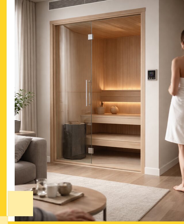 Сауна в квартире под ключ в Черемхове от 125112 р. ЭриданЧрм