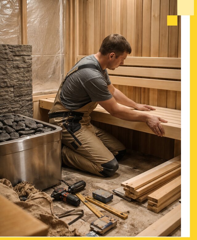 Сауны для дома под ключ с проектированием и монтажом в Черемхове