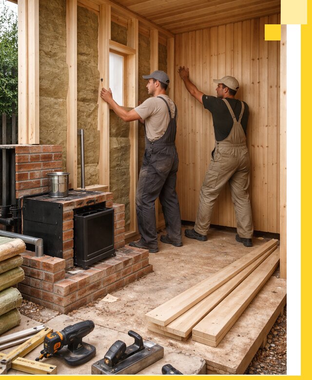 Строительство и установка дачных саун под ключ в Черемхове