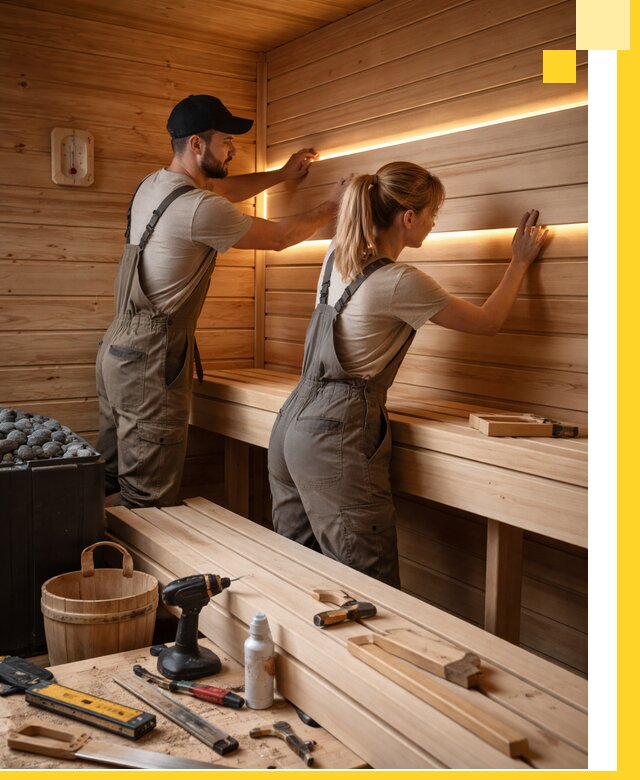 Дизайн саун и бань под ключ с индивидуальным проектом в Черемхове