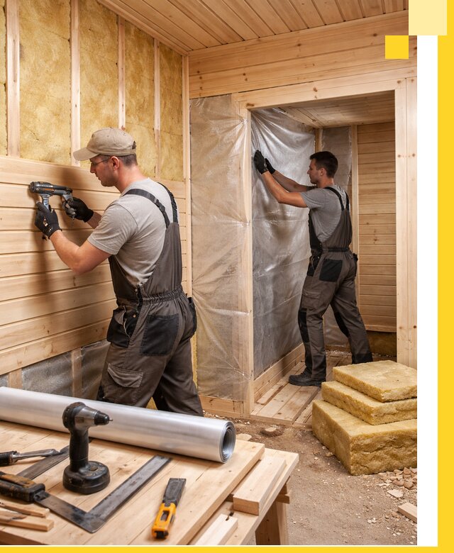 Бани под ключ в Черемхове с проектом и полным монтажом